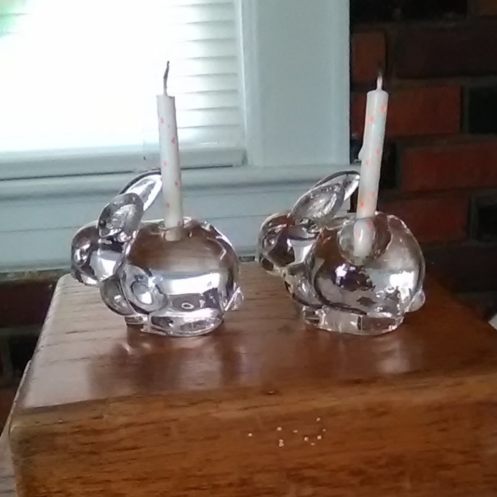 Bunny Mini Candle Holders/2